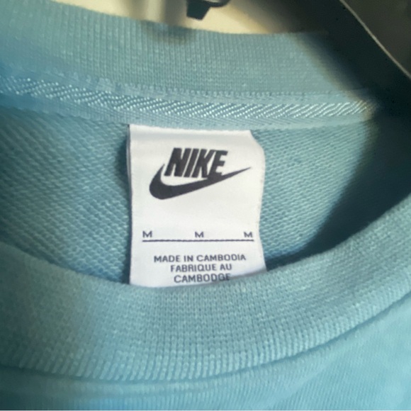 Nike Boys Blue and Black Pullover Shirt Medium - Picture 2 of 5